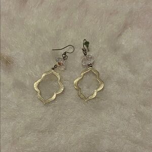 Elegant Gold Dangle Earrings